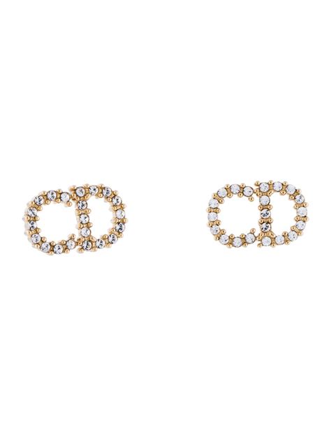 dior cd earrings